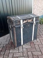 Oude hutkoffer/ schatkist, Ophalen, 50 tot 100 cm, 50 tot 75 cm, Zo goed als nieuw