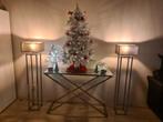 Eric kuster style meubels glas zilver, Huis en Inrichting, Complete inboedels, Ophalen