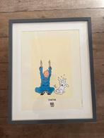 Kuifje zeefdruk het gebroken oor 1996, Ophalen of Verzenden, Kuifje, Zo goed als nieuw, Plaatje, Poster of Sticker