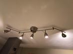 Ikea Barometer Plafondrail - Nikkel - 5 Spots, Ophalen, Gebruikt, Metaal, Modern