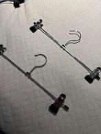 15x metalen broek hangers met knijper, Nieuw, Ophalen of Verzenden, Metaal