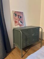 Groene IKEA ladekast met 4 lades, Ophalen, Gebruikt, 50 tot 100 cm, Metaal