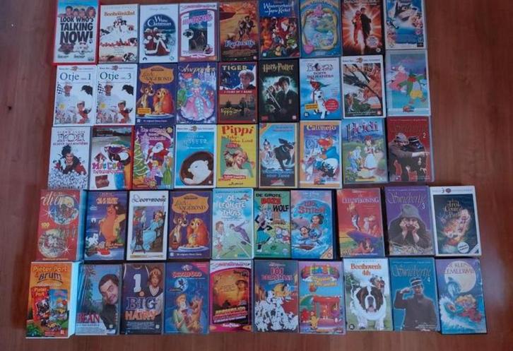 VHS Collectie Klassiekers, Cd's en Dvd's, VHS | Kinderen en Jeugd, Zo goed als nieuw, Kinderprogramma's en -films, Overige typen