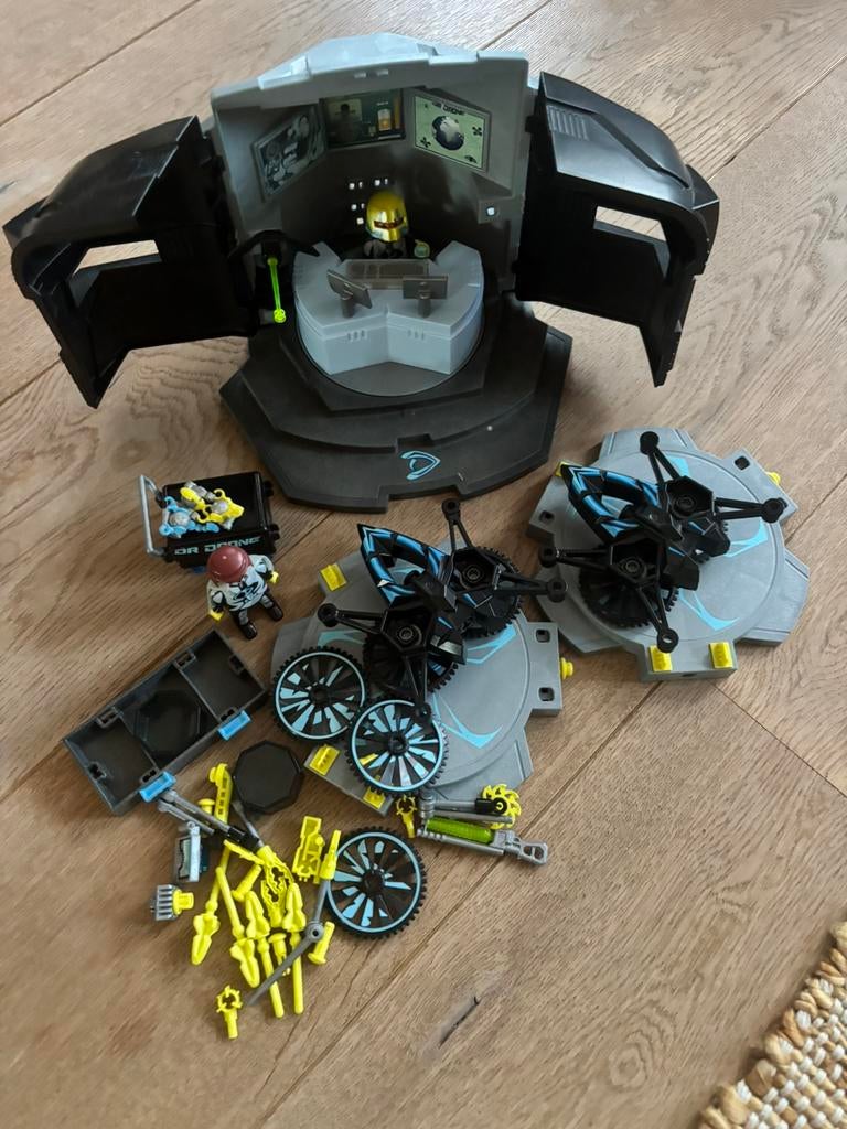 Lego Dr. Drones Commandocentrum 9250, Ophalen of Verzenden, Gebruikt, Los playmobil