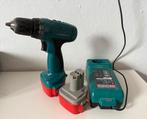 Makita Accu Boormachine met Extra Accu en Lader, Doe-het-zelf en Verbouw, Gereedschap | Boormachines, Ophalen of Verzenden, Zo goed als nieuw