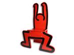 Keith Haring kinderstoel / decoratief object rood Nieuw !!, Antiek en Kunst, Kunst | Overige Kunst, Ophalen of Verzenden, Keith Haring kinderstoel