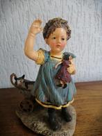 Ot en Sien met pop   beeldje, Verzamelen, Beelden en Beeldjes, Ophalen of Verzenden, Zo goed als nieuw, Mens