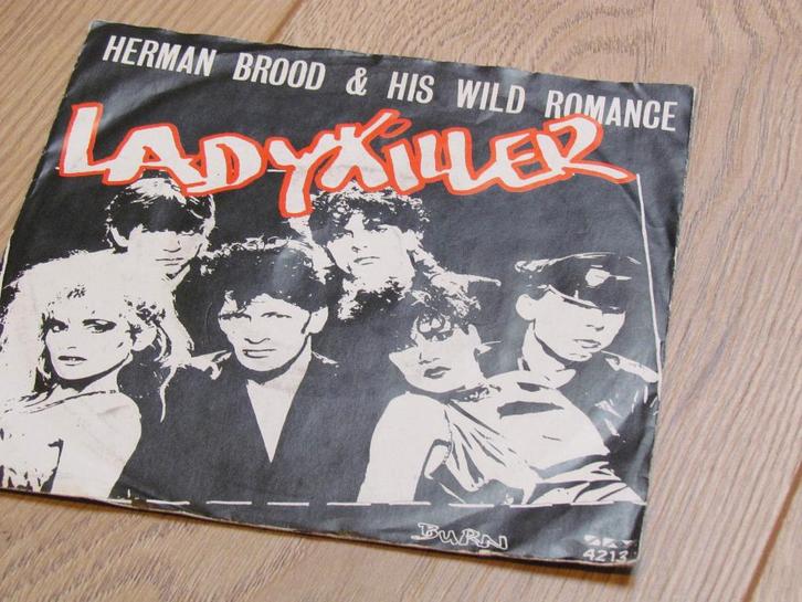 Herman Brood & His Wild Romance - Ladykiller, Cd's en Dvd's, Vinyl Singles, Zo goed als nieuw, Single, Rock en Metal, Ophalen of Verzenden