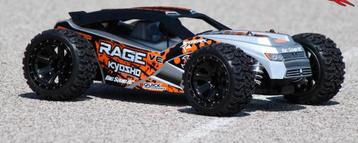 🚗 Kyosho Rage VE met nieuwe zender / batterij en lader 🚨 beschikbaar voor biedingen