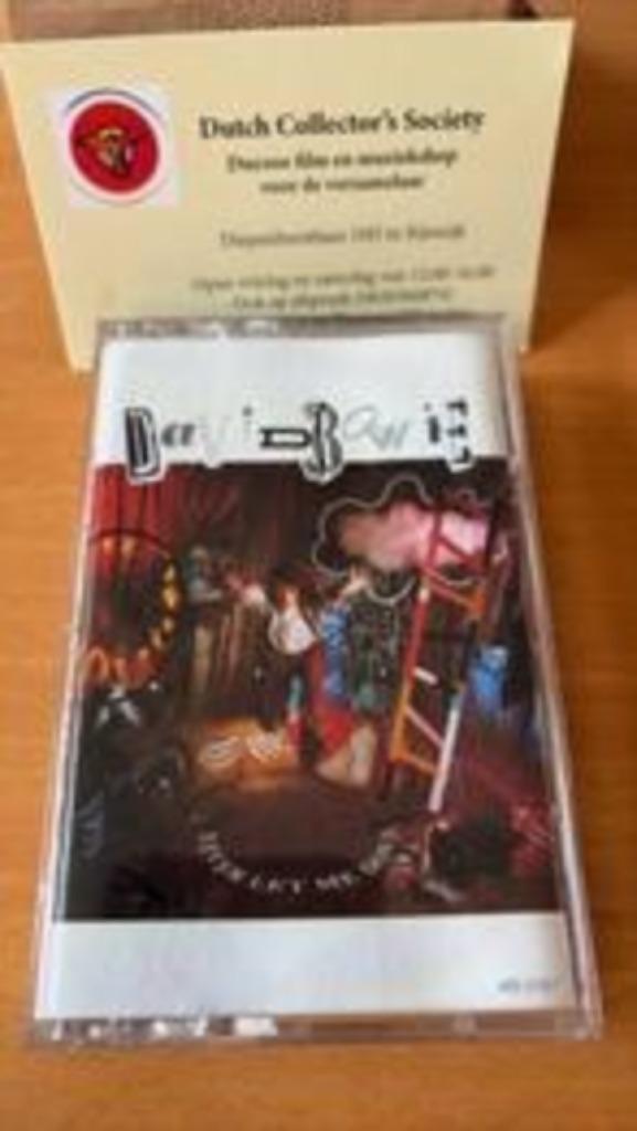 David Bowie muziek cassette Never let me down DOLBY 11 track, Cd's en Dvd's, Cassettebandjes, Gebruikt, Pop, 1 bandje, Ophalen of Verzenden