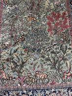 Perzische tapijt Qoum (zijd/silk) 264*162 cm, Crème, 100 tot 150 cm, 200 cm of meer, Ophalen of Verzenden
