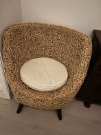 Gratis ophalen gevlochten stoel, Huis en Inrichting, Fauteuils, Ophalen, Gebruikt