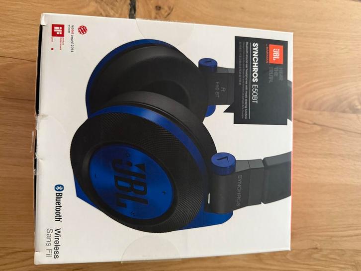 JBL Synchros E50BT - Nieuwstaat!, Audio, Tv en Foto, Koptelefoons, Zo goed als nieuw, Over oor (circumaural), Overige merken, Draadloos