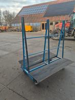 Platen wagen fetra, Doe-het-zelf en Verbouw, Transportwagens, 100 liter of meer, Ophalen, Transportkar