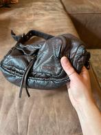 BDG Bruin Leren Schoudertas met Franjes, Sieraden, Tassen en Uiterlijk, Tassen | Damestassen, Ophalen of Verzenden, Zo goed als nieuw