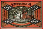 Ⰶ SCHLESWIG-HOLSTEIN: GERMANY QUERN 50 PFENNIGS (1921) UNC!, Verzenden, Duitsland, Los biljet