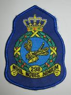 Kroon embleem Koninklijke Luchtmacht 298 Squadron kleur, Verzamelen, Militaria | Algemeen, Embleem of Badge, Nederland, Luchtmacht