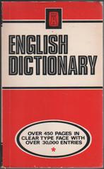 Woordenboek English Dictionary, Ophalen of Verzenden, Zo goed als nieuw, Overige uitgevers, Engels