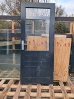 Houten Achterdeur met Dubbelglas, Doe-het-zelf en Verbouw, Deuren en Horren, Ophalen of Verzenden