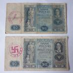 2 x 20 zloty Polen,Duitsland bezet set, Postzegels en Munten, Bankbiljetten | Europa | Niet-Eurobiljetten, Setje, Duitsland, Ophalen of Verzenden