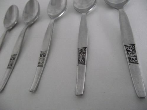 5 Amefa stainless tulp model theelepel 11,5 cm 1980 ook p st, Antiek en Kunst, Antiek | Bestek, Ophalen of Verzenden