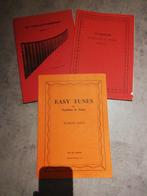 3 panfluit boeken, Muziek en Instrumenten, Klassiek, Les of Cursus, Zo goed als nieuw, Overige instrumenten