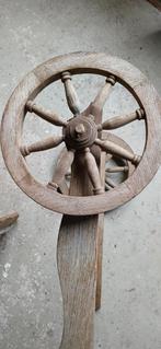 Eiken wagen wieltjes, Ophalen