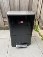 Wesco prullenbak, Huis en Inrichting, Woonaccessoires | Prullenbakken, Ophalen, Gebruikt, Met pedaal, 50 tot 75 cm