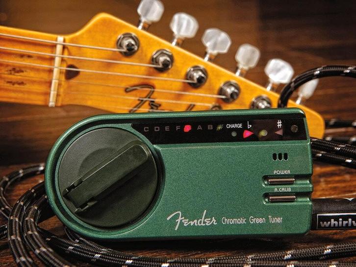 Fender Greentuner GT1000, chromatische windup tuner, Muziek en Instrumenten, Instrumenten | Toebehoren, Nieuw, Elektrische gitaar