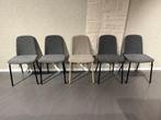 Chair clip grijs, beige, zuiver, Ophalen, Zo goed als nieuw, Vijf, Zes of meer stoelen, Stof