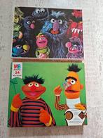 2X SESAMSTRAAT puzzel 63 en 24 stukjes, Ophalen of Verzenden, 10 tot 50 stukjes, Zo goed als nieuw, 4 tot 6 jaar