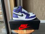 Jordan 1 High Court Purple White 44,5, Kleding | Heren, Schoenen, Overige kleuren, Nieuw, Ophalen of Verzenden, Sneakers of Gympen