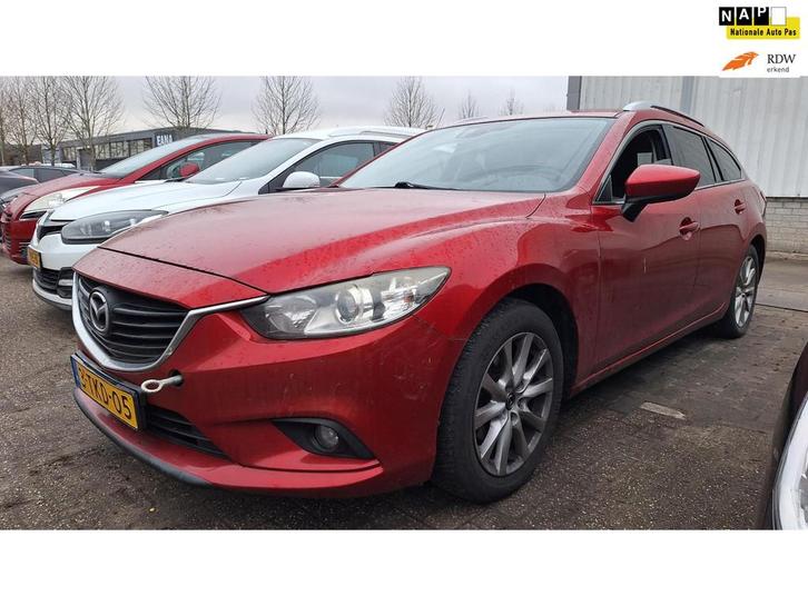 Mazda 6 Sportbreak 2.2D TS (motor defect), Auto's, Mazda, Bedrijf, Te koop, 6 sportbreak, ABS, Airbags, Airconditioning, Bluetooth