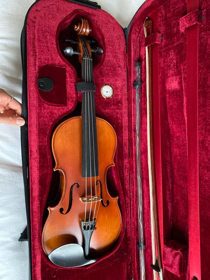4/4 Viool - Zo goed als nieuw!, Muziek en Instrumenten, Strijkinstrumenten | Violen en Altviolen, Zo goed als nieuw, Viool, 4/4-viool