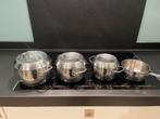 Fissler pannenset, Ophalen of Verzenden, Zo goed als nieuw, Rvs, Pannenset
