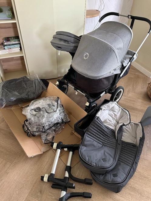 Bugaboo donkey incl accessories, Kinderen en Baby's, Kinderwagens en Combinaties, Gebruikt, Kinderwagen, Bugaboo, Duowagen, Luchtbanden