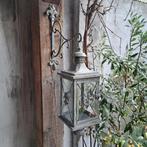 Landelijke metalen lantaarn windlicht sierlijke haak *Etage3, ., Ophalen of Verzenden, Zo goed als nieuw, .
