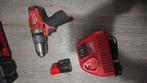 Milwaukee m12 boormachines compleet met koffer, Doe-het-zelf en Verbouw, Gereedschap | Boormachines, Ophalen of Verzenden, Zo goed als nieuw
