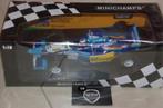 1:18 F1 BENETTON B195 EUROPEAN GP Schumacher Minichamps WRH, Hobby en Vrije tijd, Modelauto's | 1:18, Ophalen of Verzenden, Zo goed als nieuw
