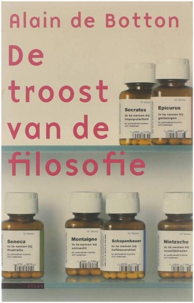 Alain de Botton - De troost van de filosofie, Boeken, Filosofie, Nieuw, Ophalen of Verzenden