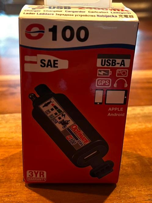 Usb lader motor (SAE aansluiting), Motoren, Accessoires | Overige, Nieuw, Ophalen of Verzenden