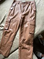 Leder leer herenbroek broek heren cognac bruin maat m Merk D, Ophalen of Verzenden, Nieuw, Maat 38/40 (M), Bruin