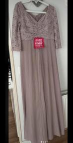 Splinter nieuwe sjieke galajurk, Maat 38/40 (M), Galajurk, Zwart, Nieuw