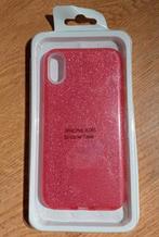 iPhone X/XS Glitter Hoesje nieuw in verpakking kleur Rood, Verzenden, Nieuw, IPhone XS, Hoesje of Tasje