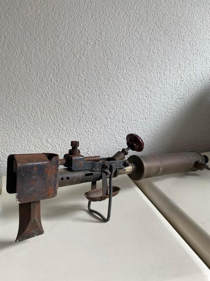 Antieke Soldeerbrander Rapide - Compleet!, Antiek en Kunst, Antiek | Gereedschap en Instrumenten, Ophalen of Verzenden