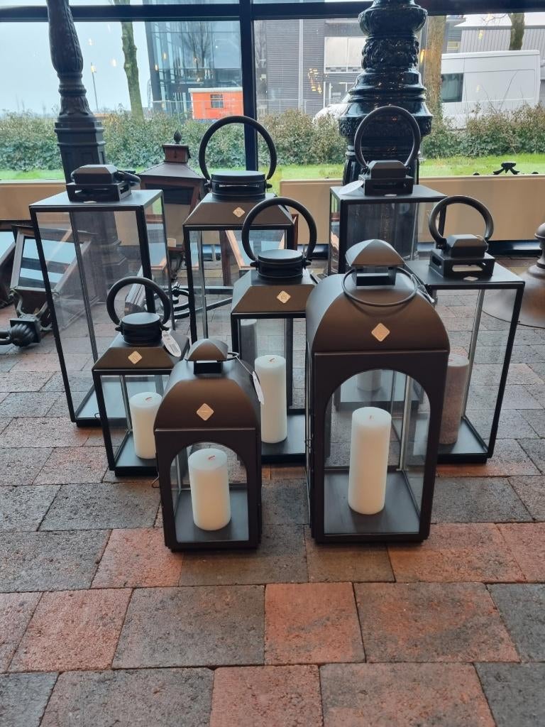 Windlichten diverse maten, Huis en Inrichting, Woonaccessoires | Overige, Nieuw, Ophalen of Verzenden