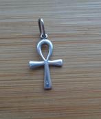 zilveren hanger ANKH kruis [134], Sieraden, Tassen en Uiterlijk, Verzenden, Zo goed als nieuw, Kruis of Symbool, Zilver