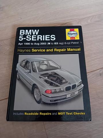 Verkocht. Werkplaatshandboek BMW E39 - Haynes beschikbaar voor biedingen