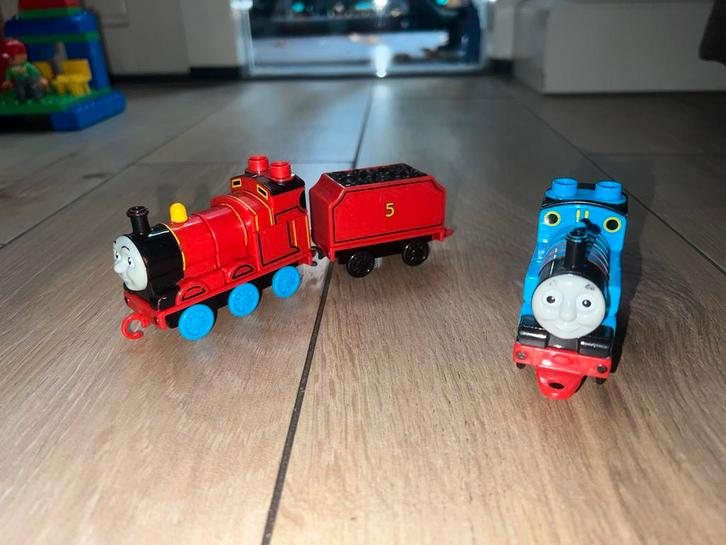 Duplo Thomas de Trein en James, Kinderen en Baby's, Speelgoed | Overig, Zo goed als nieuw, Jongen of Meisje, Ophalen of Verzenden