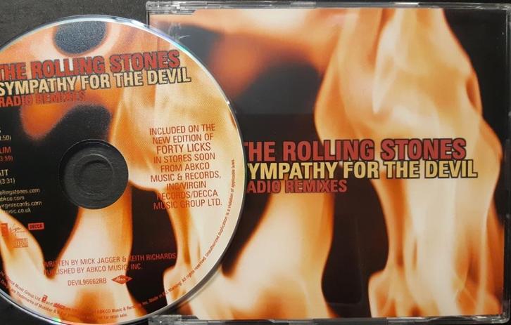 ROLLING STONES - Sympathy for the devil (Maxi, pro m o), Cd's en Dvd's, Cd's | Rock, Zo goed als nieuw, Poprock, Ophalen of Verzenden